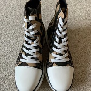 Shoes | High Top Converse Dupe | Poshmark